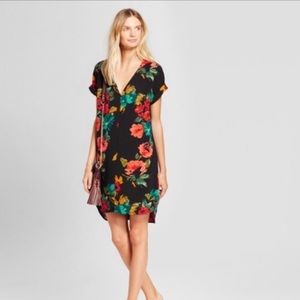 A New Day floral shift dress